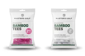 Masters Bamboo Graduated Tees (bag of 20)