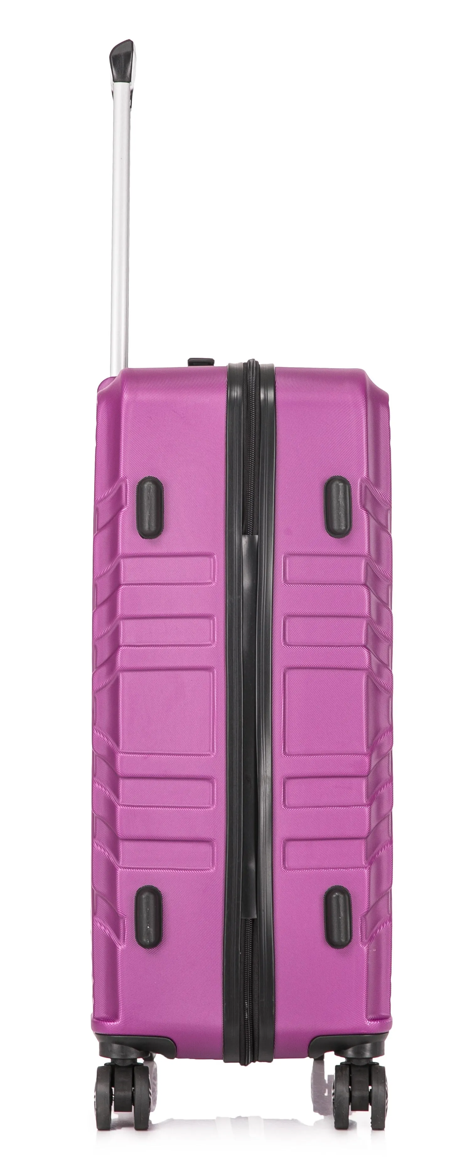 Medium ABS-147 Lightweight Hard Shell Suitcase - Purple