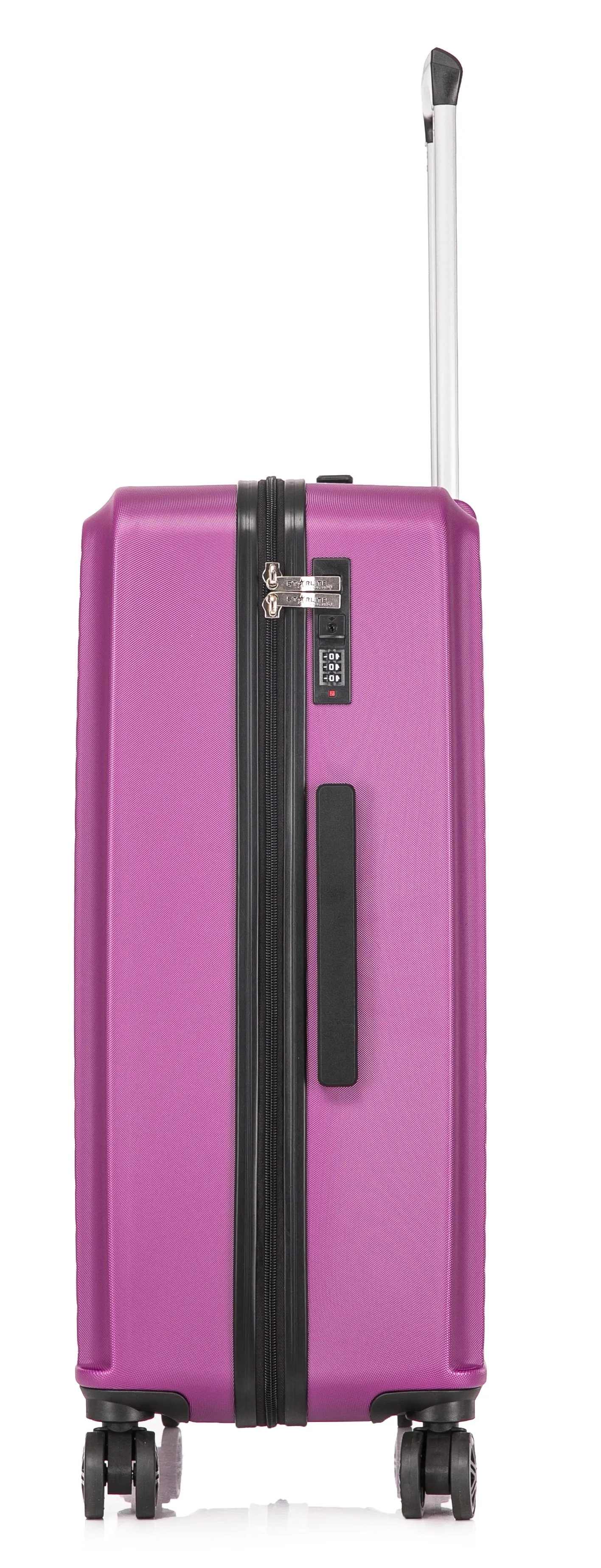 Medium ABS-147 Lightweight Hard Shell Suitcase - Purple