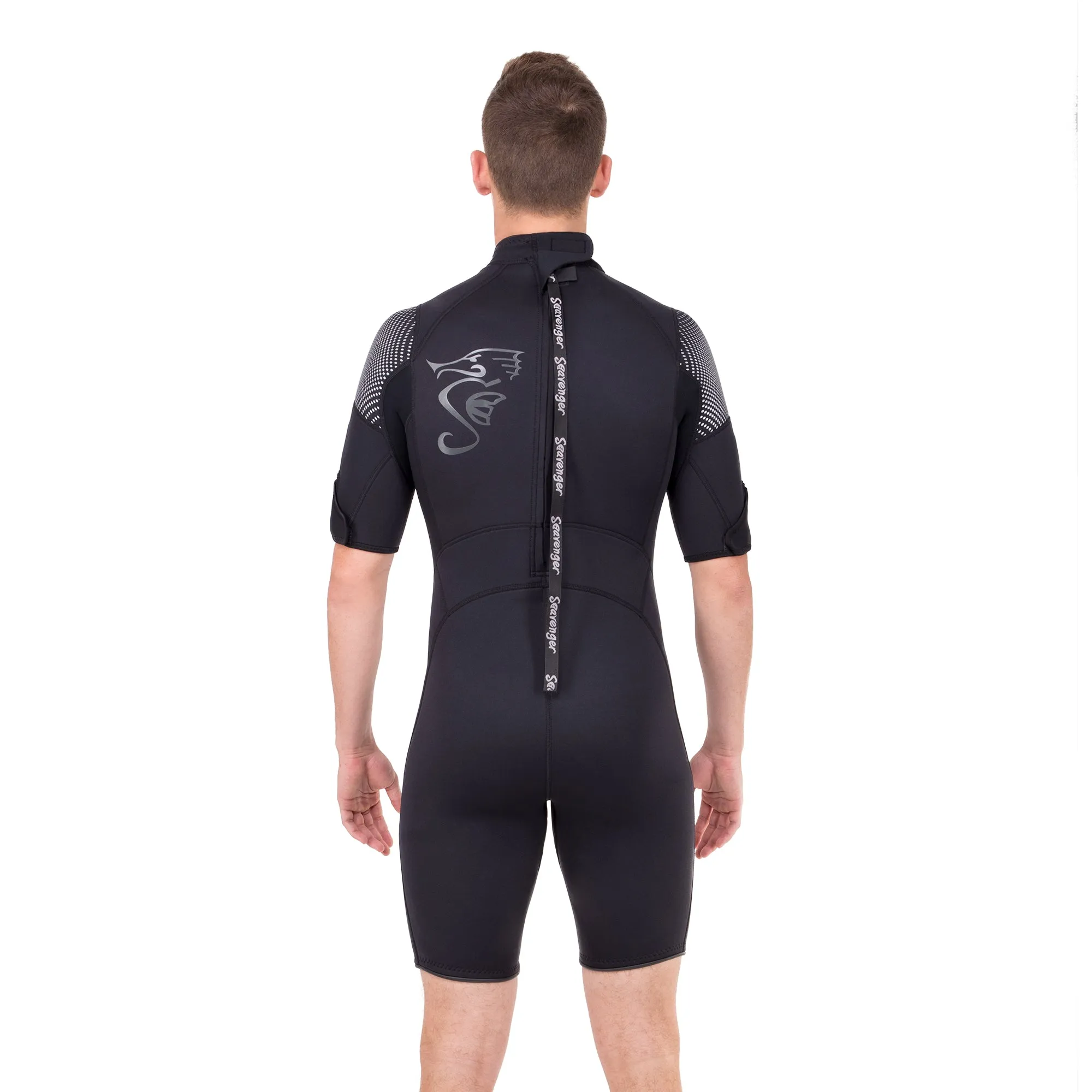 Men's Navigator Shorty Wetsuit - Black