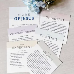 More of Jesus Scripture Devotional Set