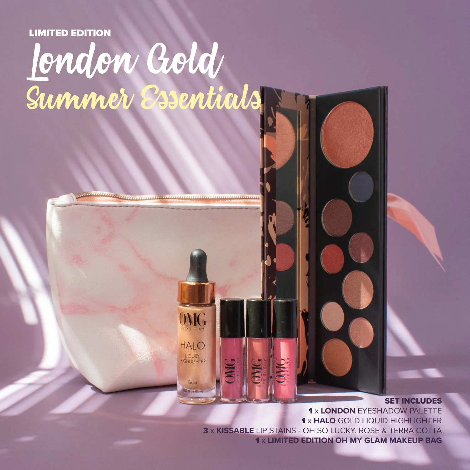 Oh My Nights - London Gold Gift Set