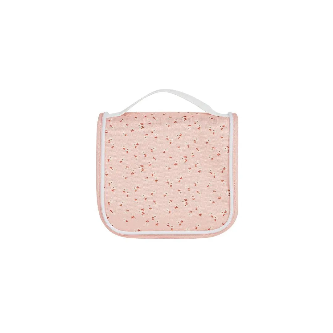 Olli Ella See-Ya Wash Bag - Pink Daisies