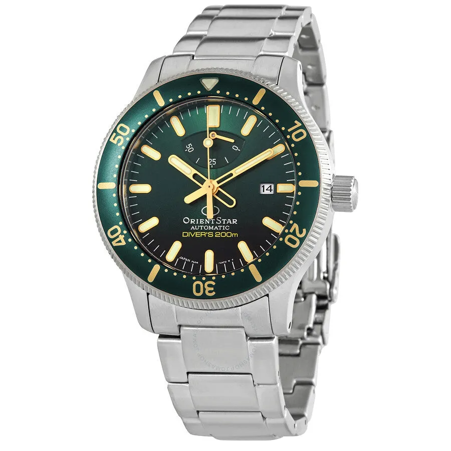 Orient Star Diver's Men's Silver Watch RE-AU0307E00B