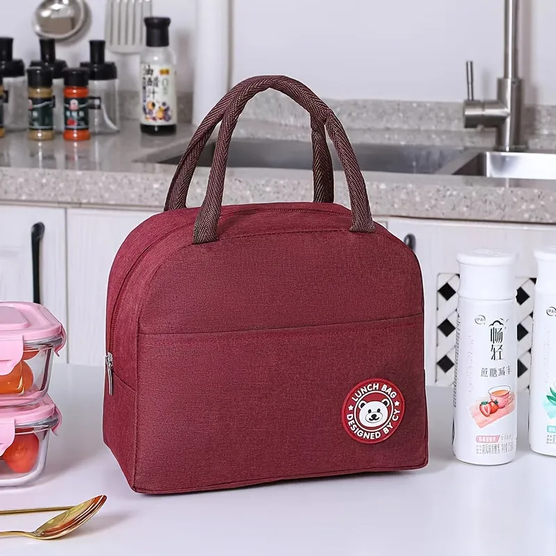 Outdoor Picnic Lunch Bag Insulated Portable  Spacious Gift Idea