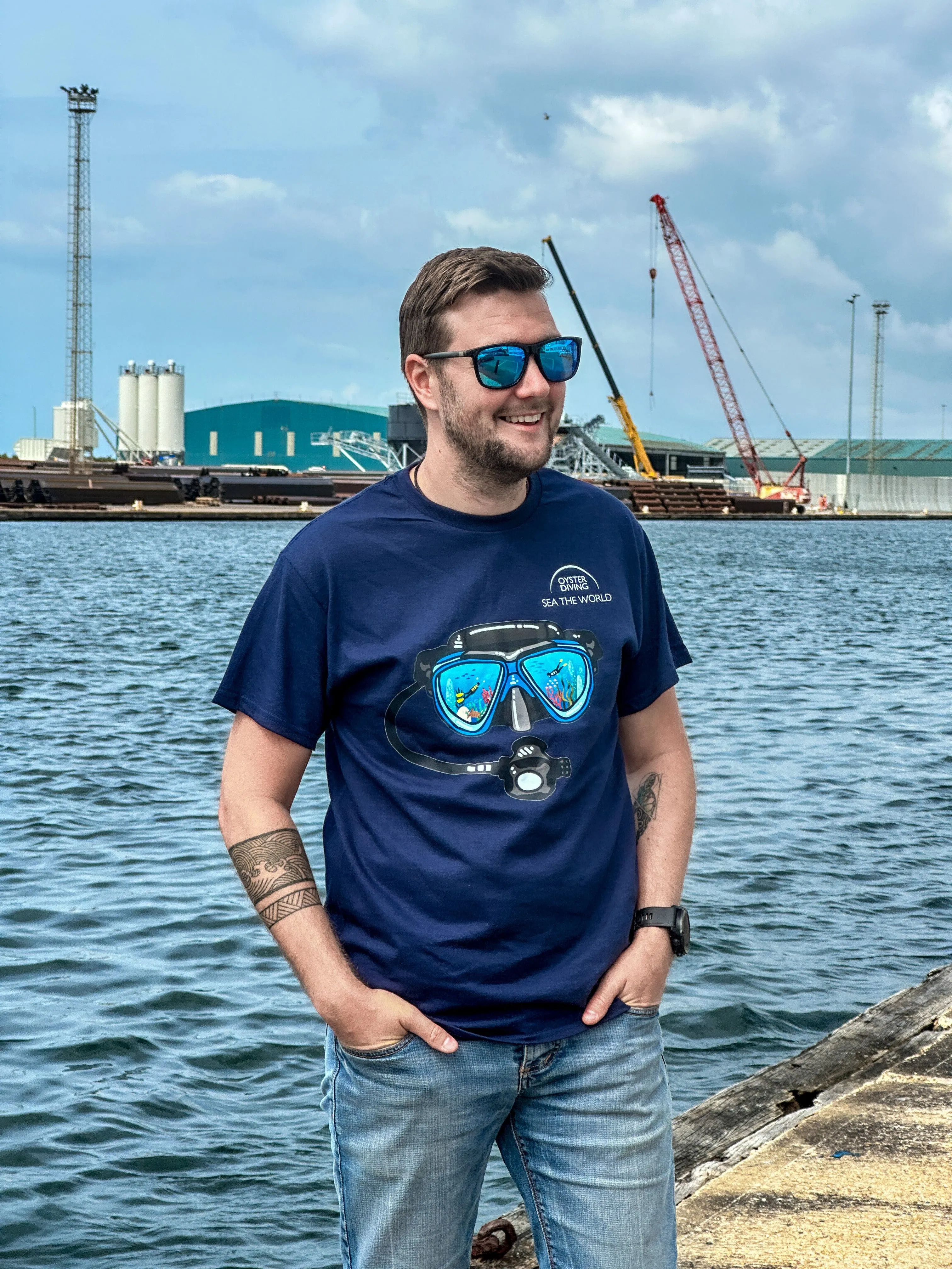 Oyster Diving T-shirt