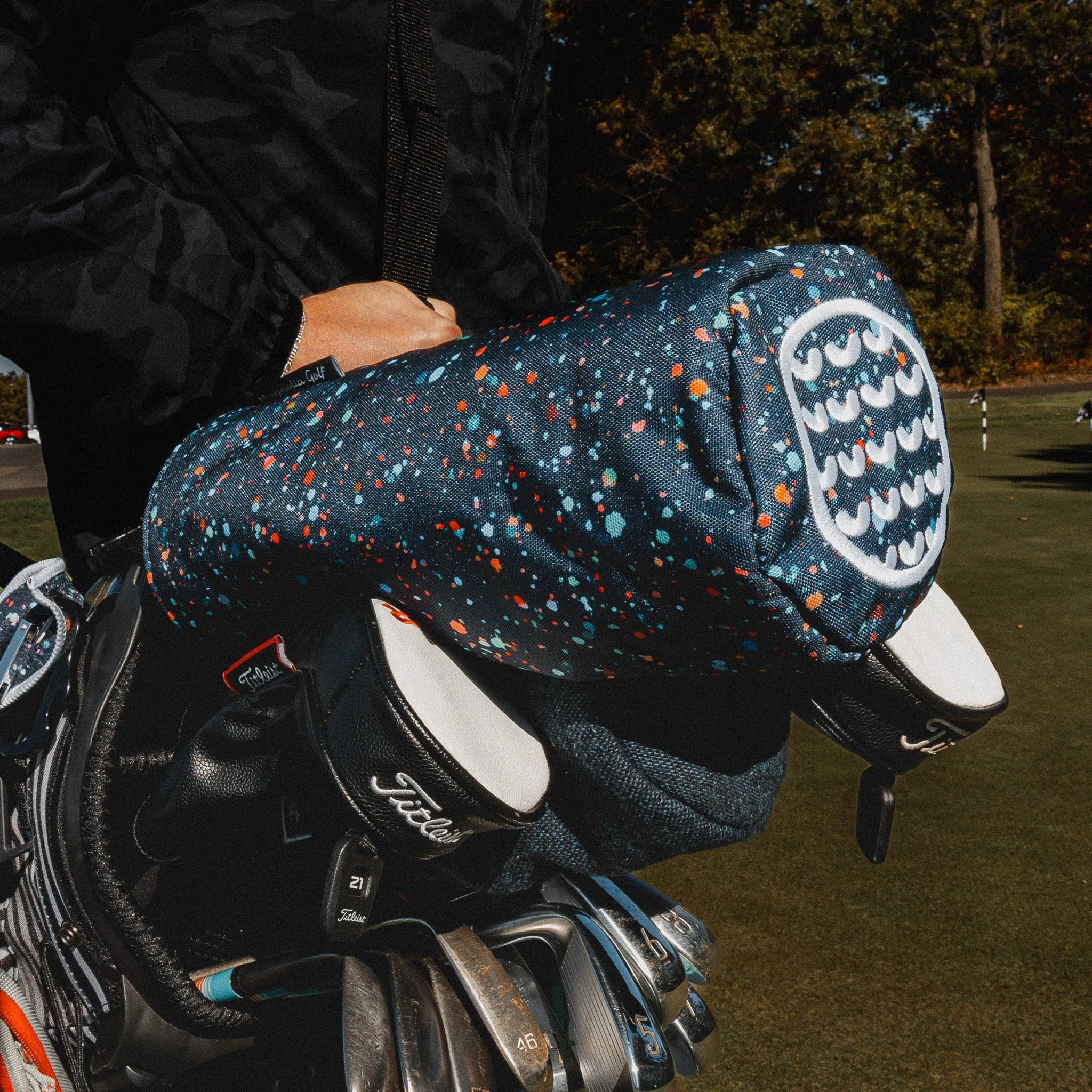 Paint Splatter Barrel Headcover