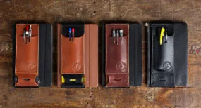 Pen Caddy | Leather Pen Wallet for your Notebook