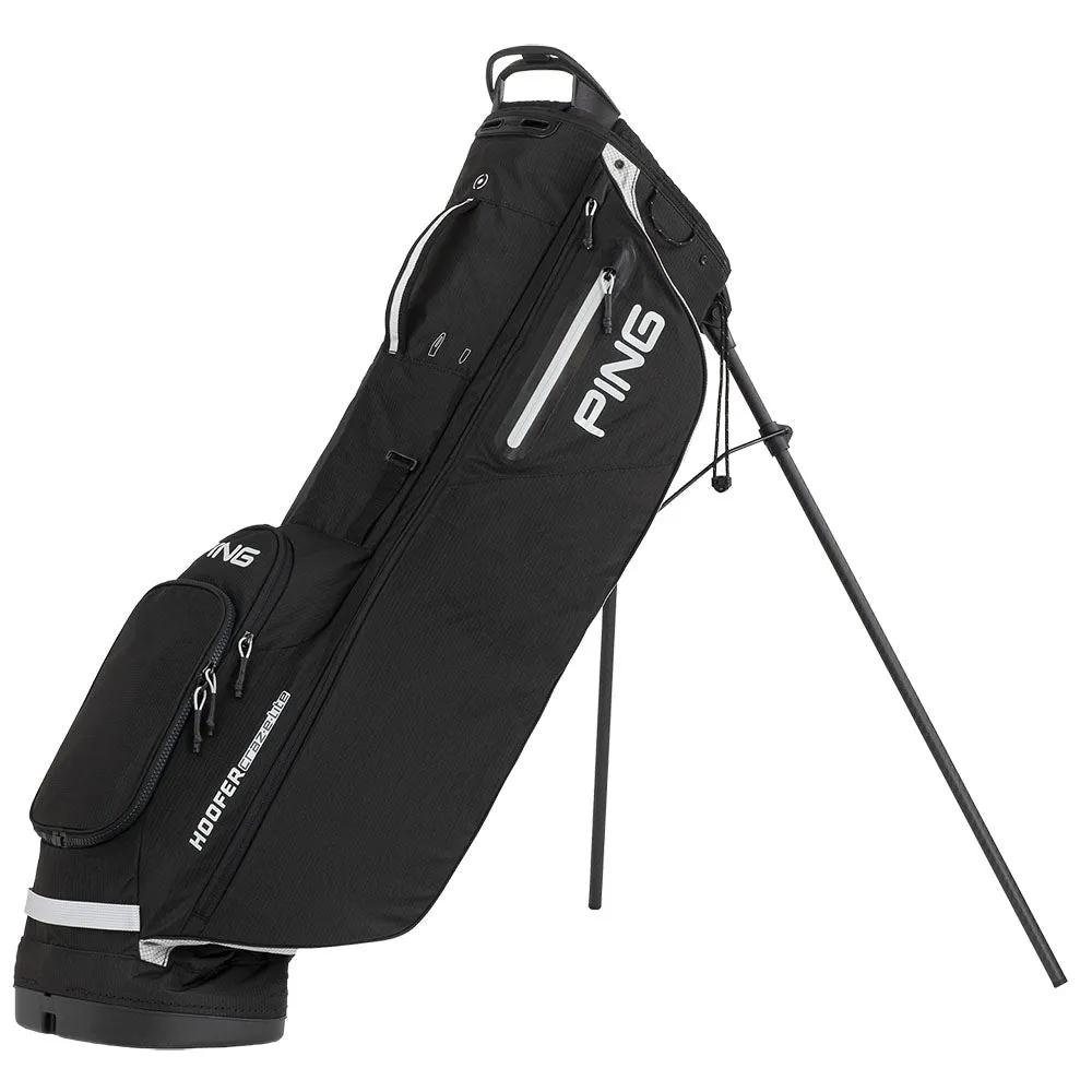 Ping Hoofer Craz-E Lite Stand Bag - Black/Platinum