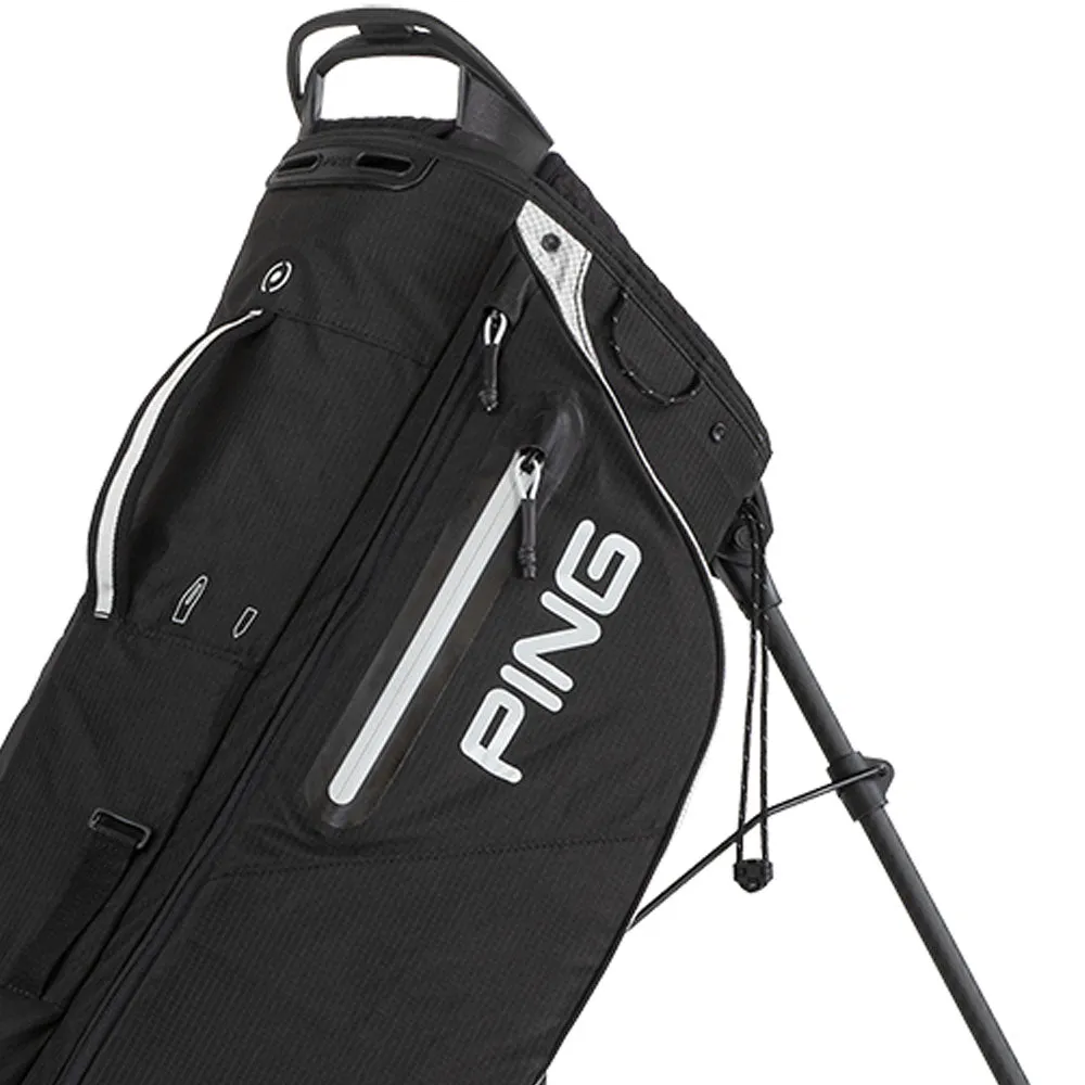 Ping Hoofer Craz-E Lite Stand Bag - Black/Platinum