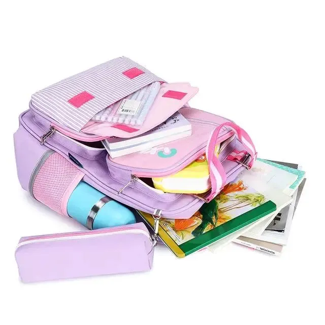 Pink Children's School Backpack - Model 4104