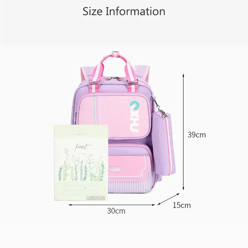 Pink Children's School Backpack - Model 4104