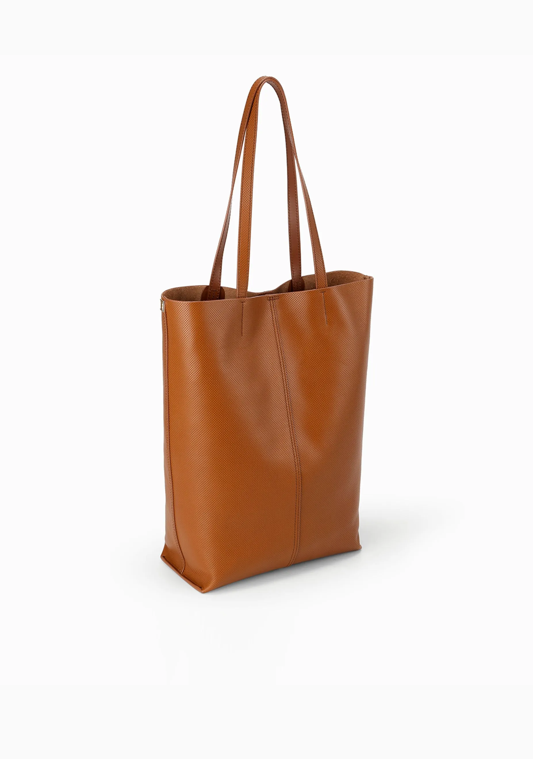 Portrait Stand Tote Bag_Tan