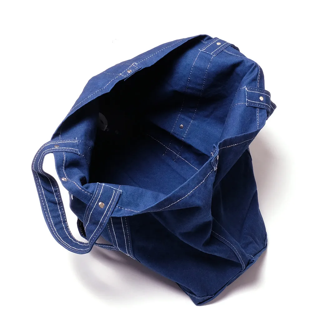 POST O'ALLS  - Bell Tote (L) - Cotton Duck Indigo - 4204-CDI