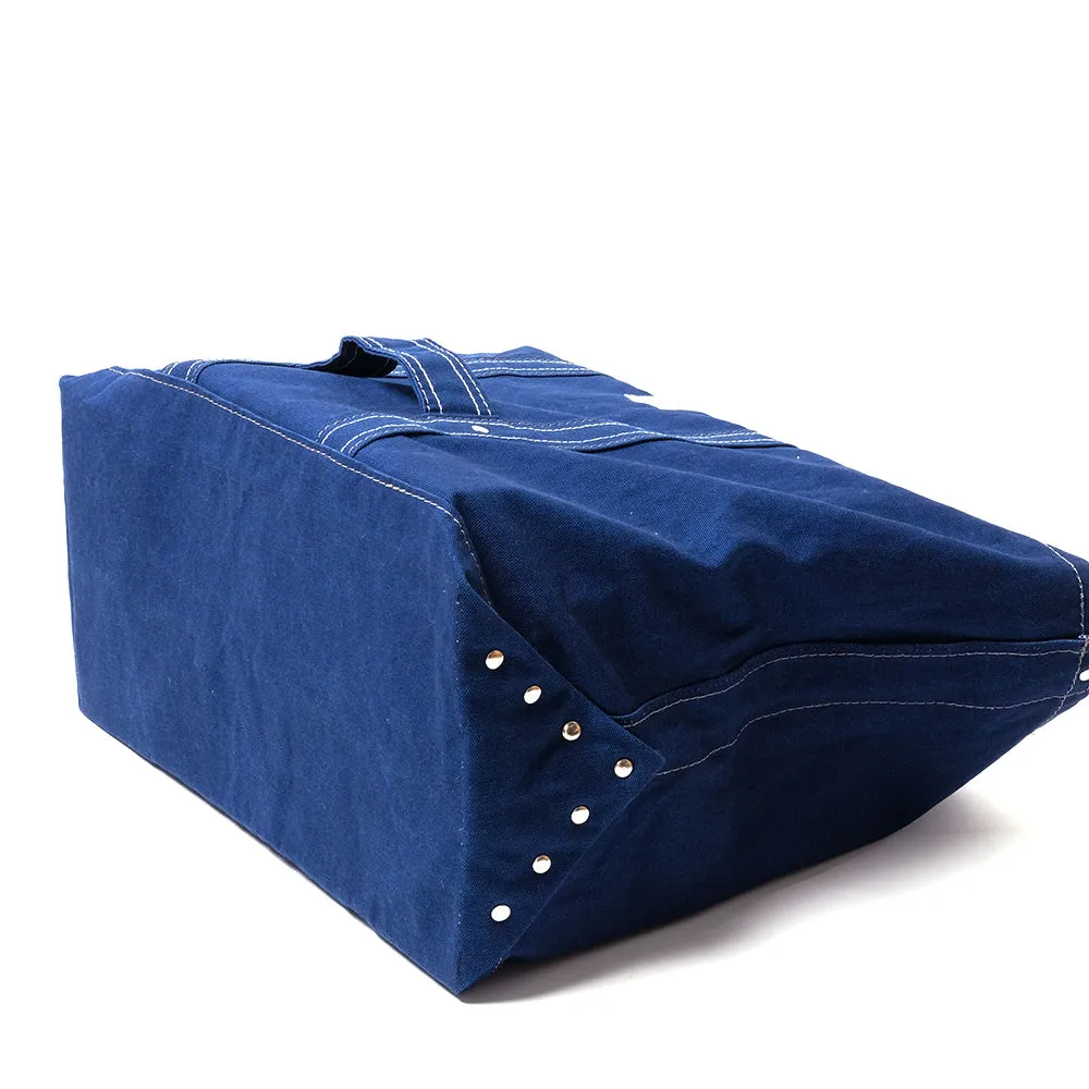 POST O'ALLS  - Bell Tote (L) - Cotton Duck Indigo - 4204-CDI