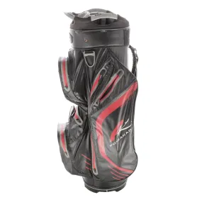 PowaKaddy Dri Edition Cart Bag - Black/Silver/Red