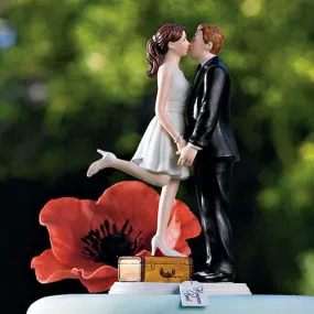 "A Kiss and We're Off!" Figurine Medium Skin Tone