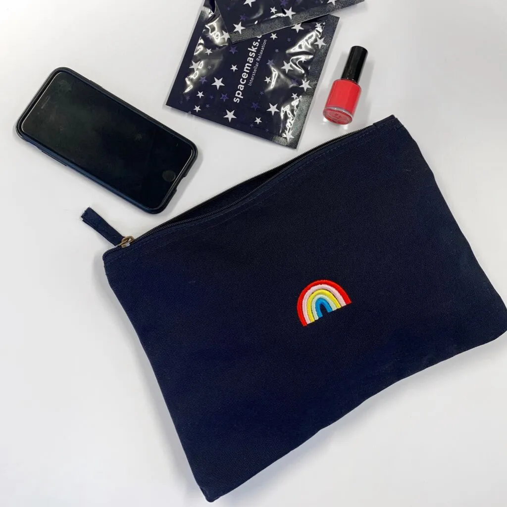 Rainbow Organic Accessory Pouch