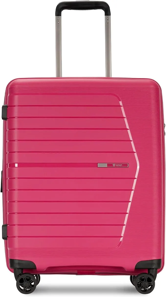 Red Hardside Top Handle Spinner Carry On Luggage Suitcase