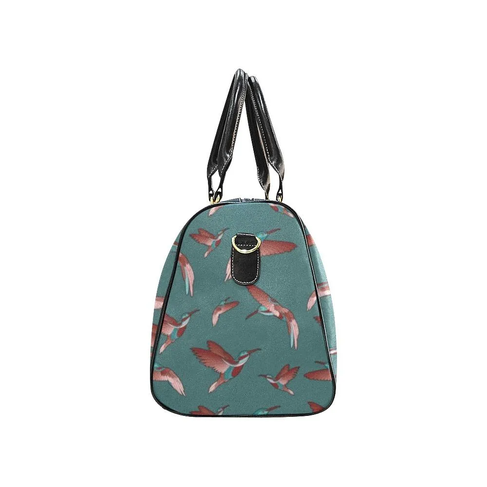 Red Swift Turquoise Waterproof Travel Bag/Small