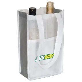 Reusable 2 Bottle Wine Bag