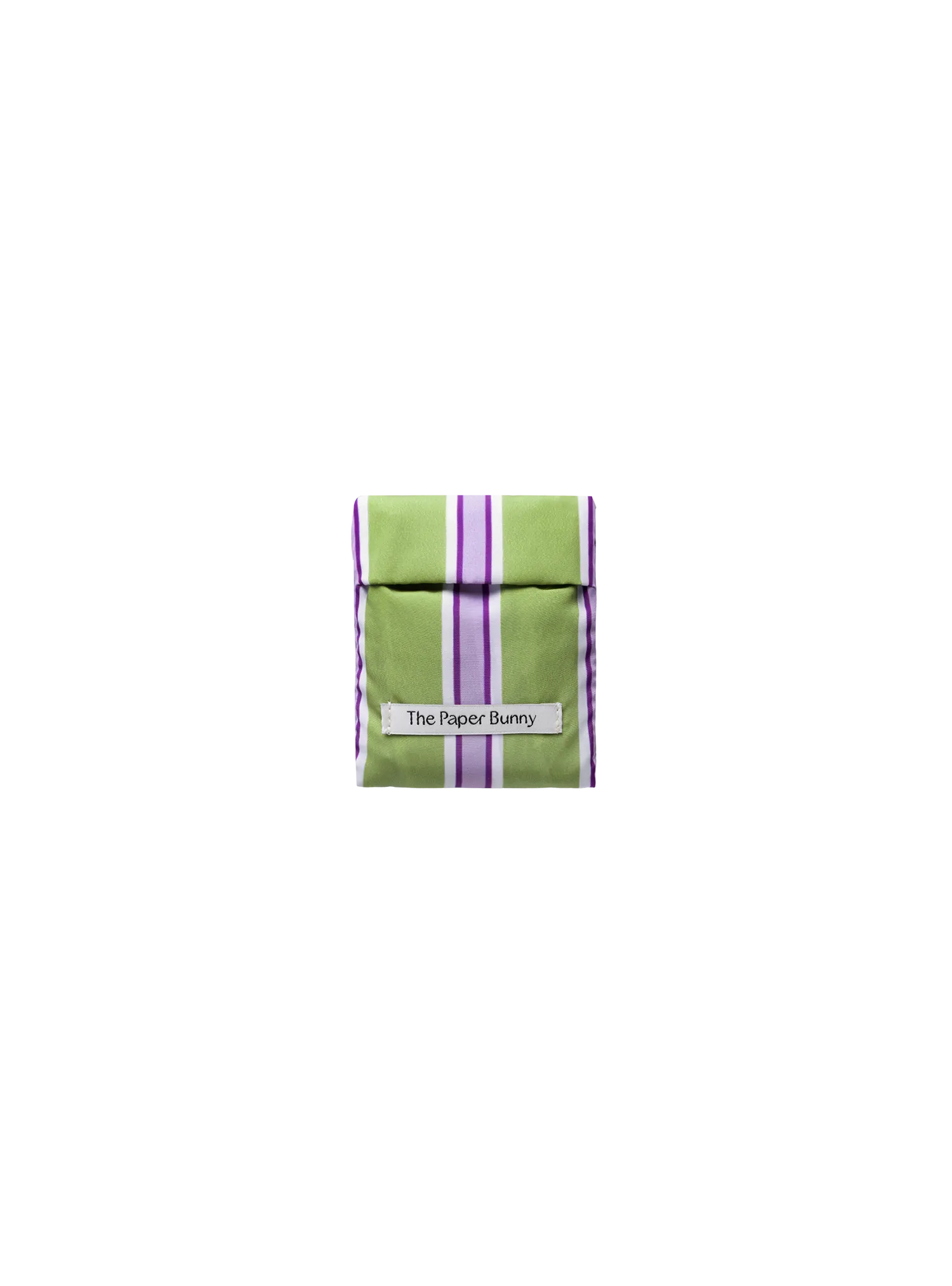 Reusable Bottle Bag (Stripes Olive)