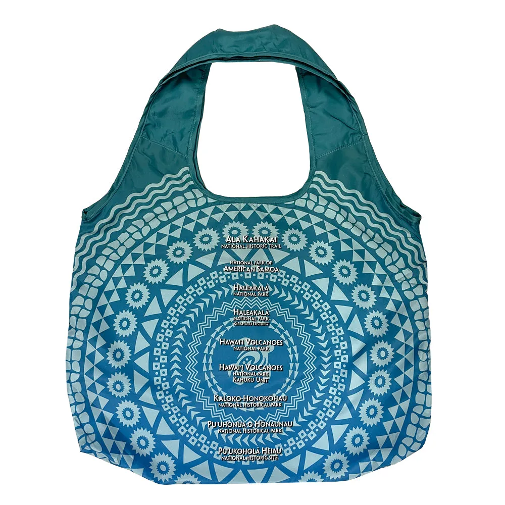 Reusable Chico Bag: Hawaiʻi Pacific Parks Association Ombre Mandala