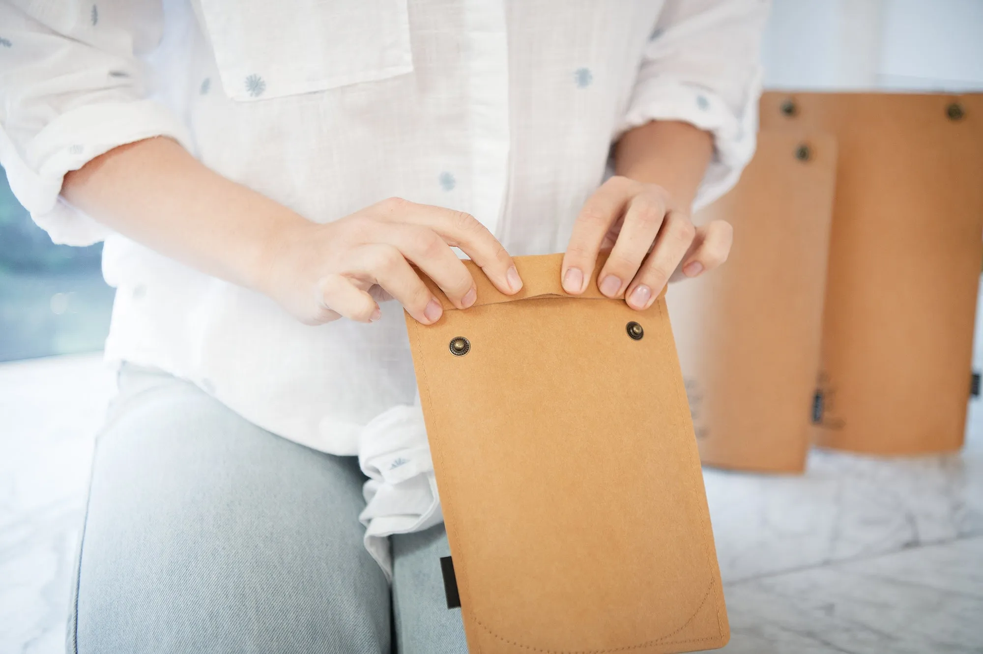 Reusable Paper Bag - Stand Up Pouch