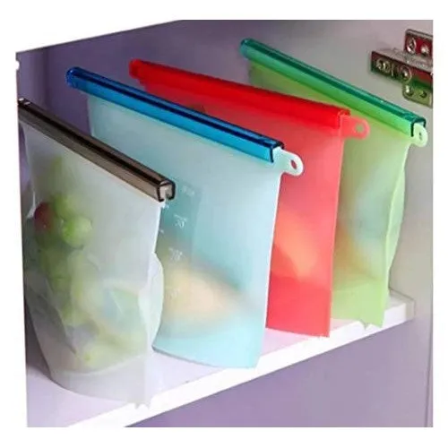 Reusable Silicone Freezer Bags 1000ml