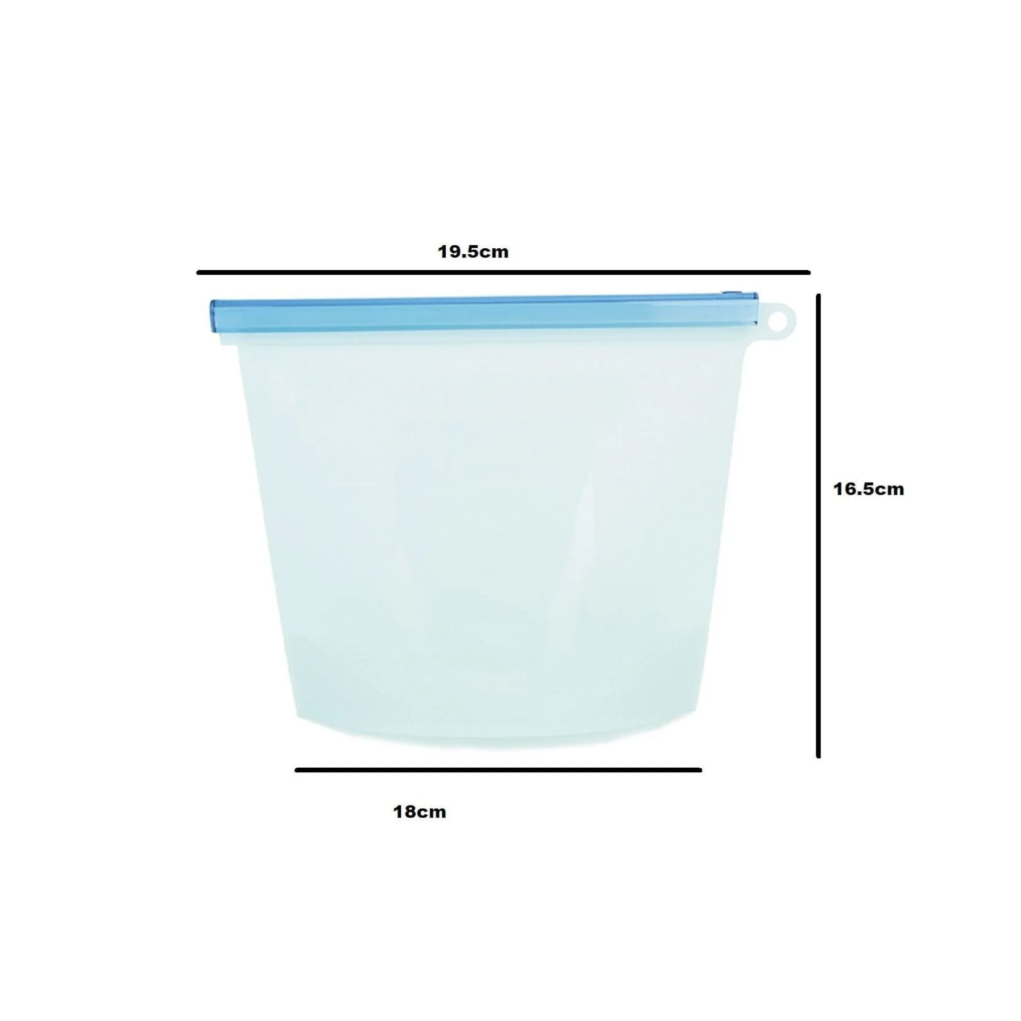 Reusable Silicone Freezer Bags 1000ml