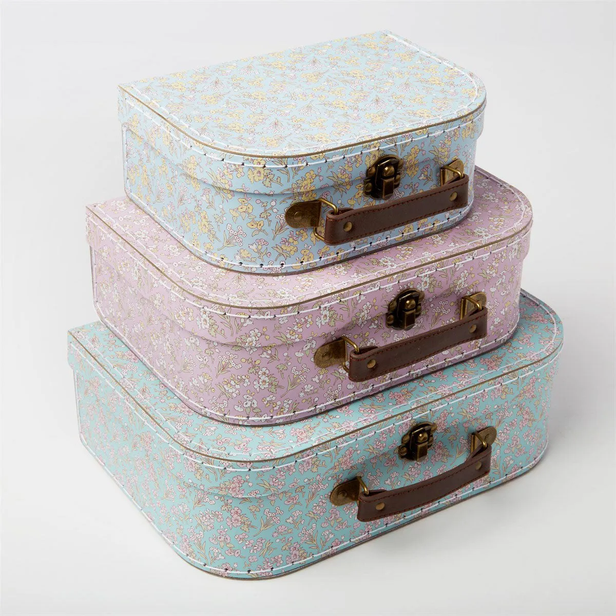 RJB Stone Grace Floral Suitcase