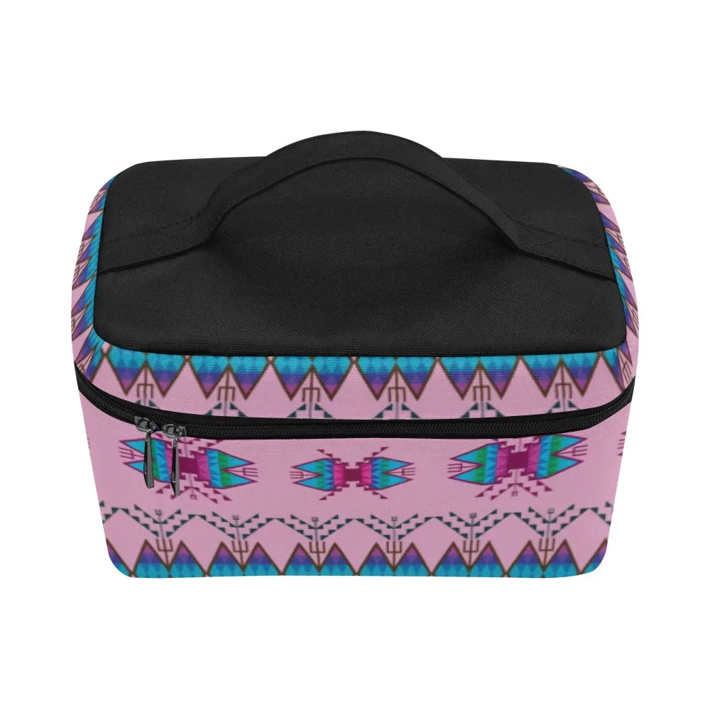 Sacred Trust Carnation Cosmetic Bag/Large