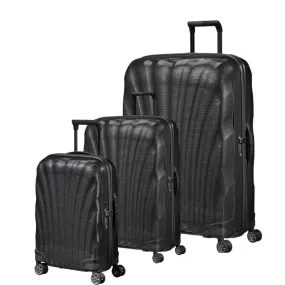 Samsonite - C-Lite Set of 3 Suitcases 55exp-75-81cm - Black