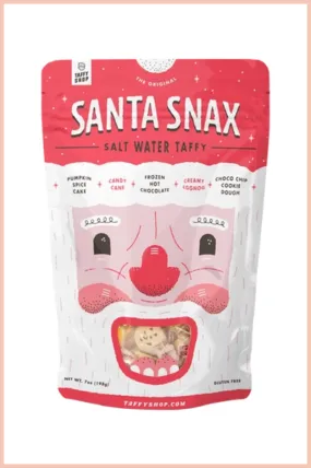 Santa Snax Taffy Bag