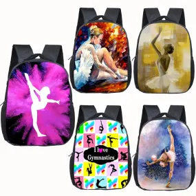 School Gymnastics Ballet Backpack