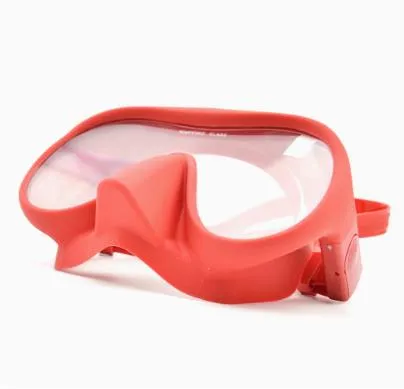 Scuba Diving Snorkeling Wide View Plano Lenses Anti-Fog Foldable Mask Adults 5 Colours DM408