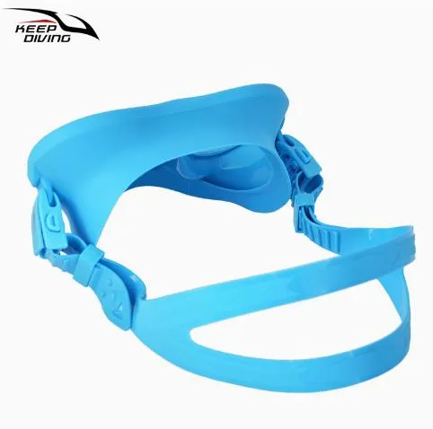 Scuba Diving Snorkeling Wide View Plano Lenses Anti-Fog Foldable Mask Adults 5 Colours DM409