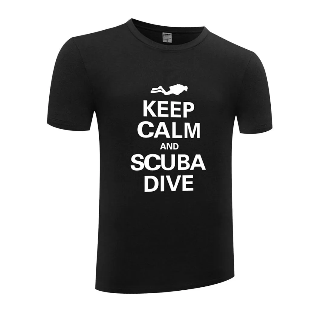 Scuba diving T-Shirt for Men | Keep Calm & Scuba Dive