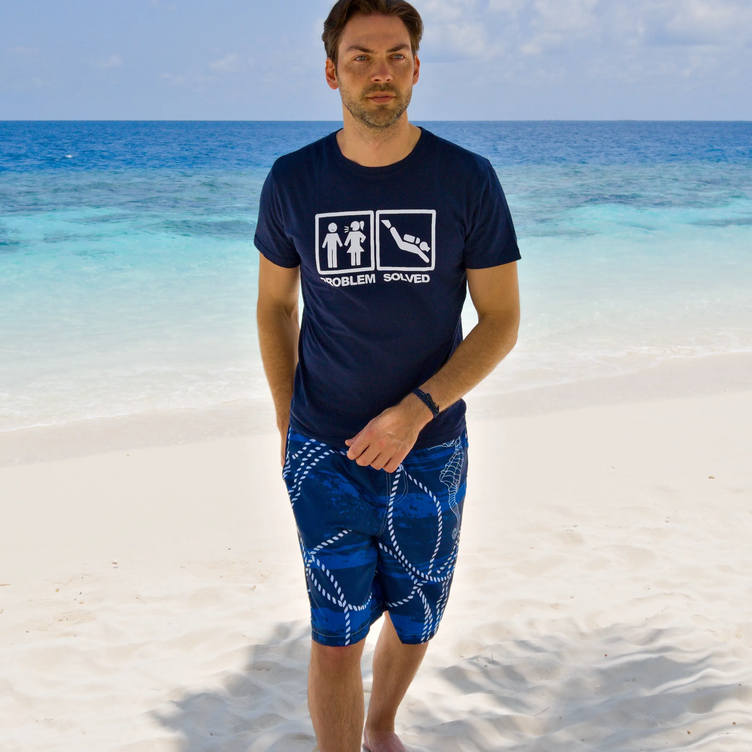 Scuba diving T-Shirt for Men | Problem Solved