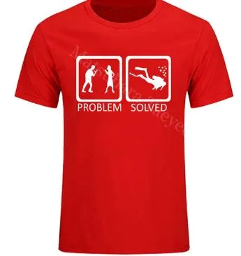 Scuba diving T-Shirt for Men | Problem Solved