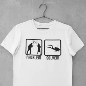 Scuba diving T-Shirt for Men | Problem Solved