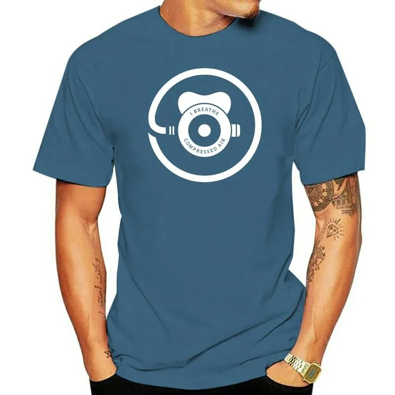 Scuba diving T-Shirt for Men | Regulator Print 'Compressed air'