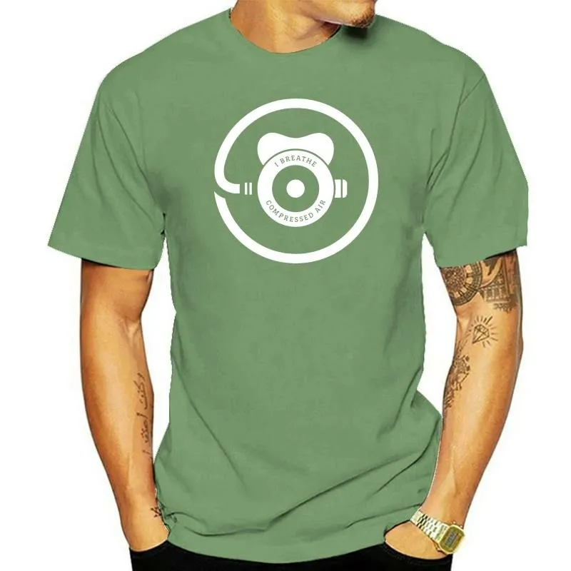 Scuba diving T-Shirt for Men | Regulator Print 'Compressed air'