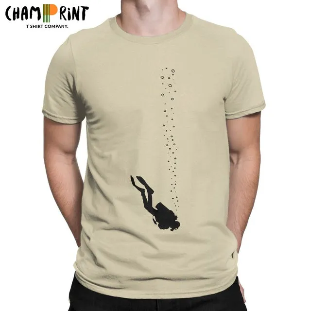 Scuba diving T-Shirt for Men | Scuba Dive 100% cotton