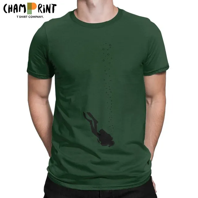 Scuba diving T-Shirt for Men | Scuba Dive 100% cotton