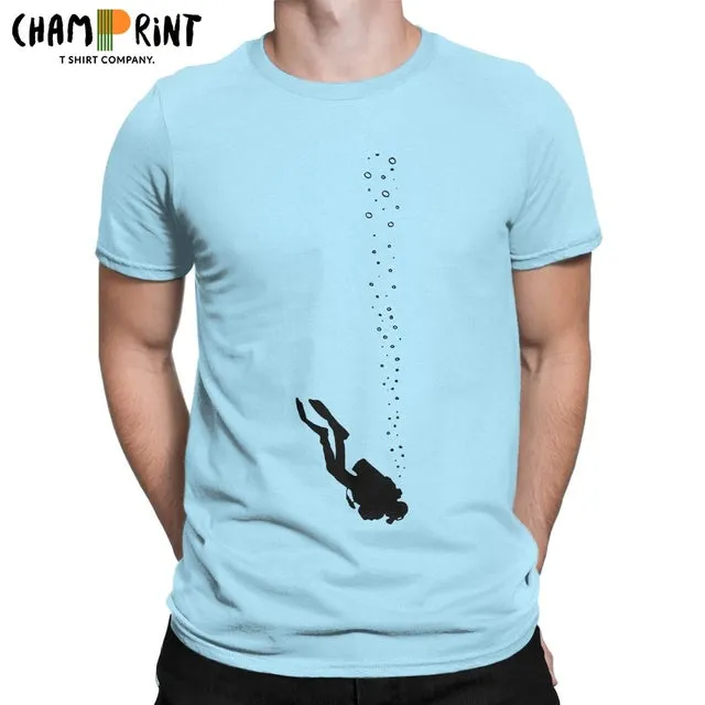 Scuba diving T-Shirt for Men | Scuba Dive 100% cotton