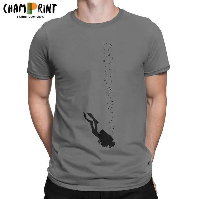 Scuba diving T-Shirt for Men | Scuba Dive 100% cotton