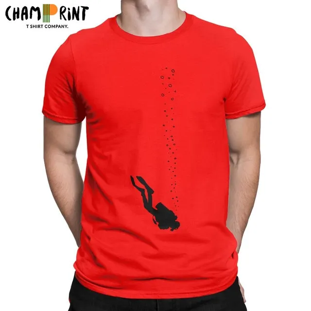 Scuba diving T-Shirt for Men | Scuba Dive 100% cotton