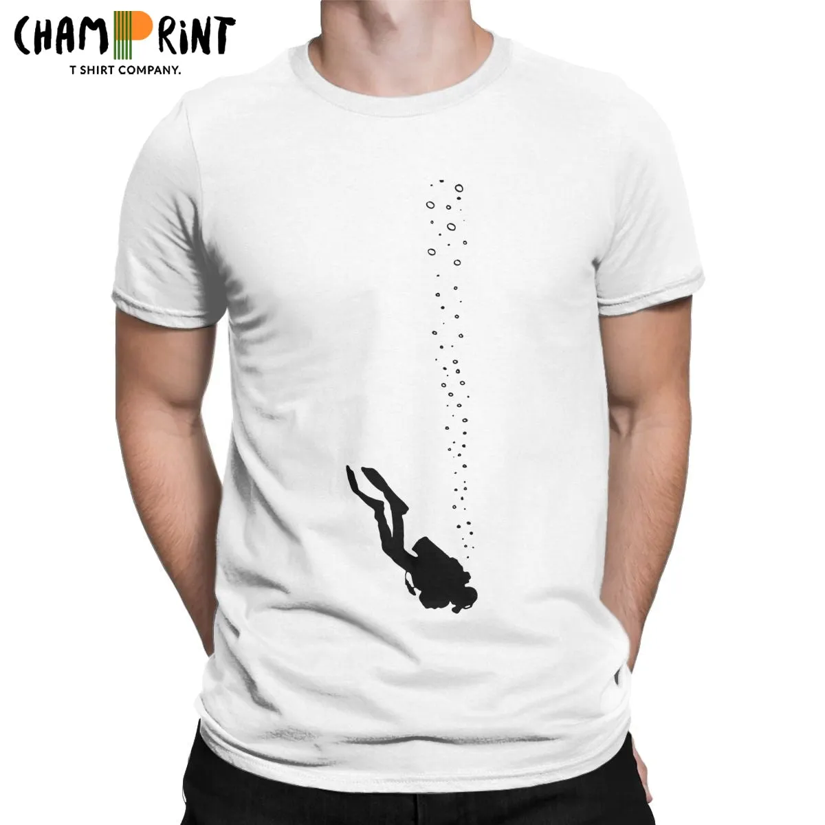 Scuba diving T-Shirt for Men | Scuba Dive 100% cotton