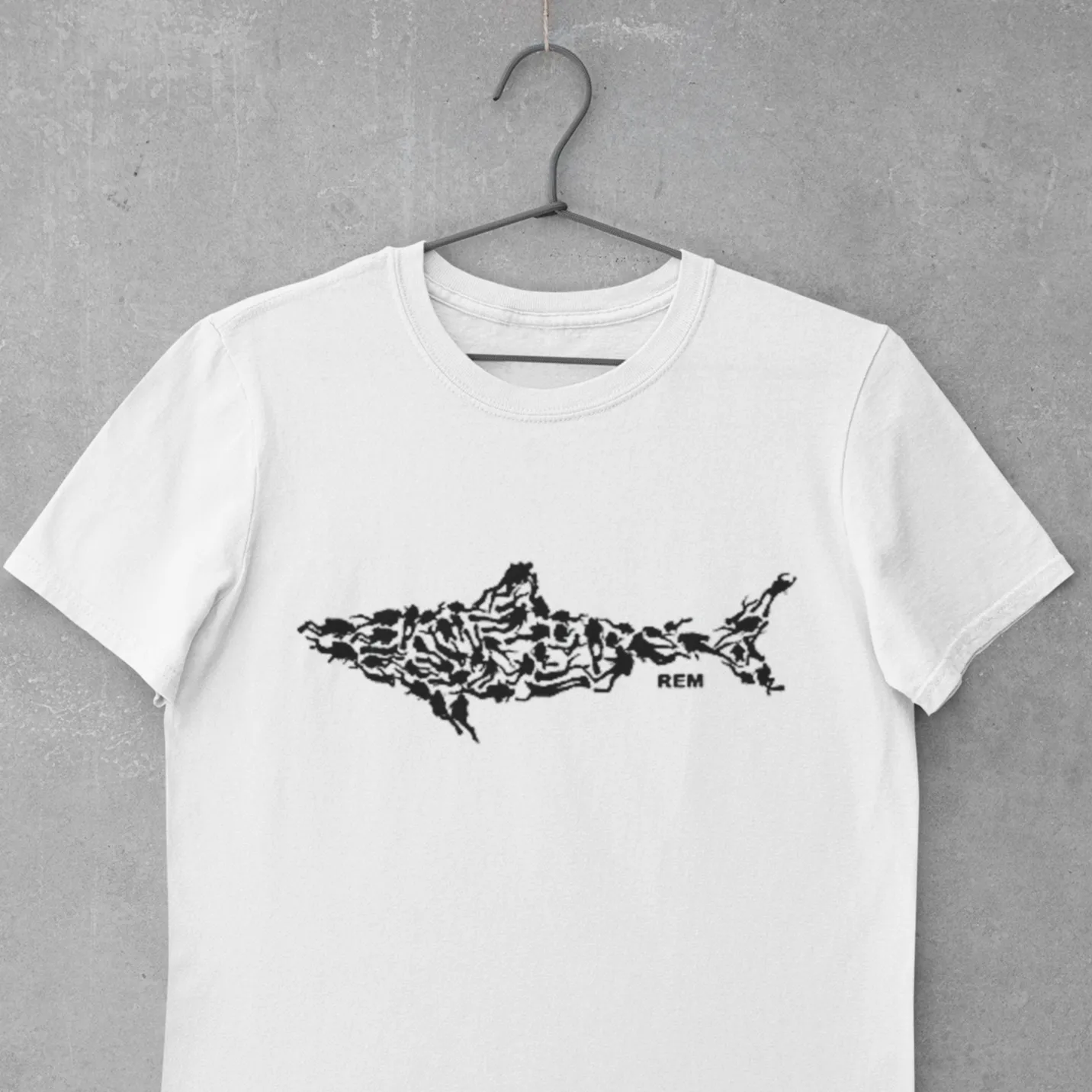 Scuba diving T-Shirt for Men | Scuba Diver turns into shark